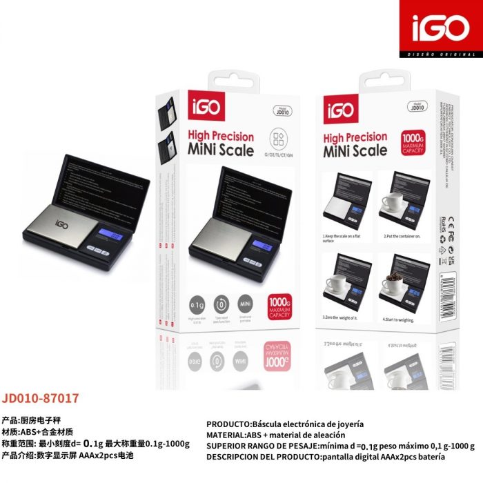 Báscula electrónica de joyería JD010