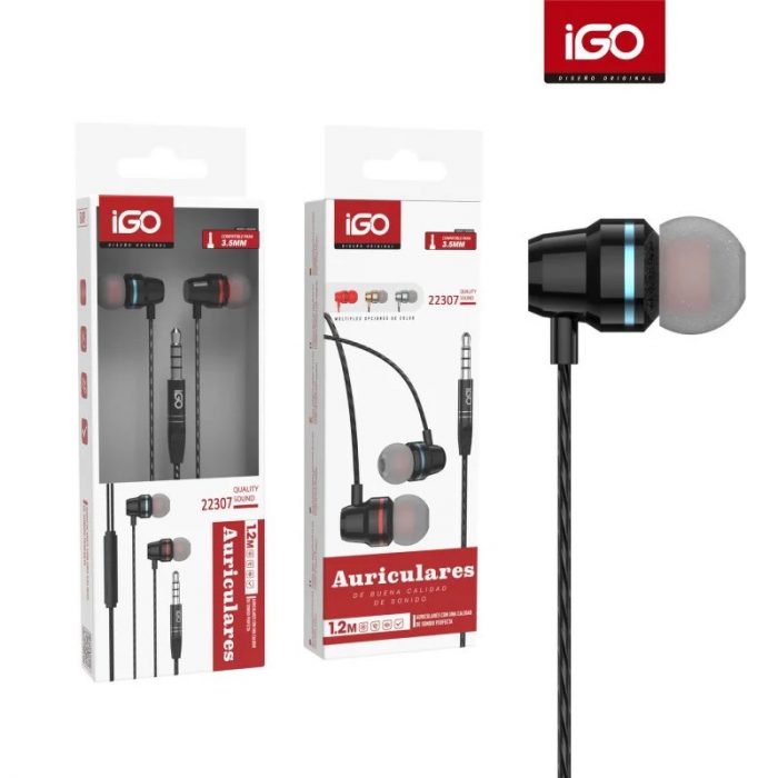 AURICULARES 3.5MM 1.2M 22307/EA09