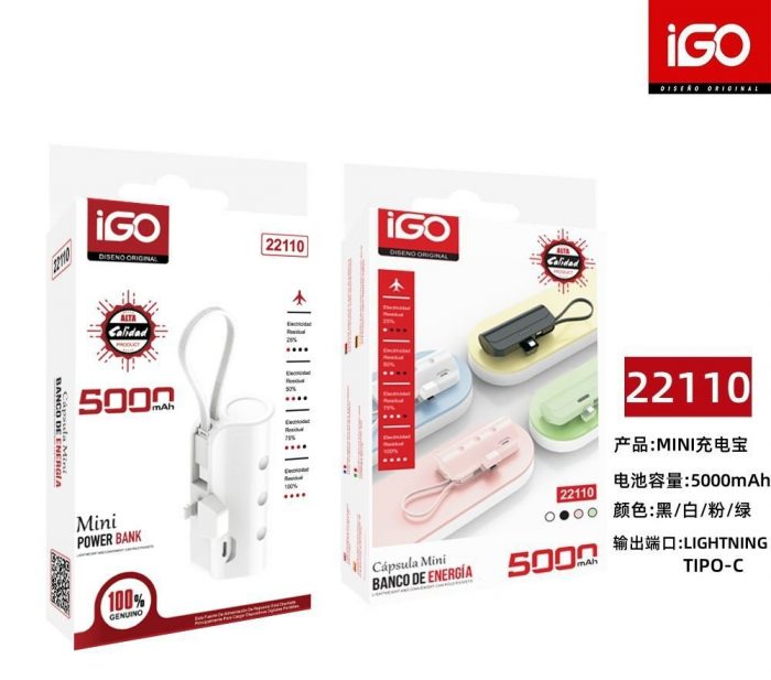 MINI POWER BANK 5000MAH