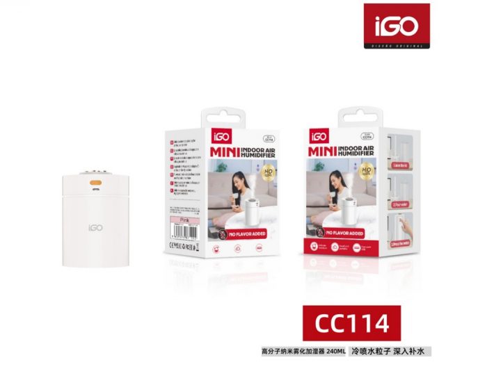 HUMIDIFICADOR 240ML BLANCO