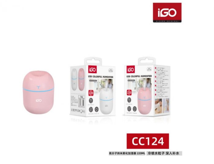 HUMIDIFICADOR 220ML ROSA