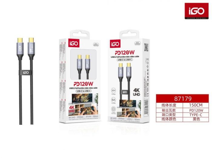 CABLE DE DATOS DE VIDEO 1.5M PD120W