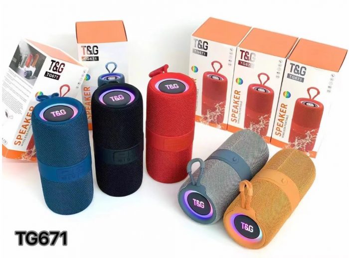 Altavoz Bluetooth T&G TG671