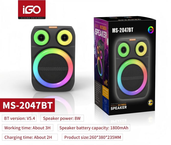 Altavoz grande MS-2047BT