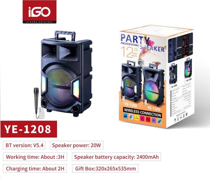 Altavoz grande YE-1208