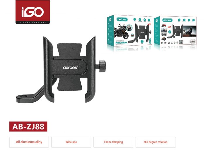 Soporte para teléfono para bicicleta y motocicleta AB-ZJ88