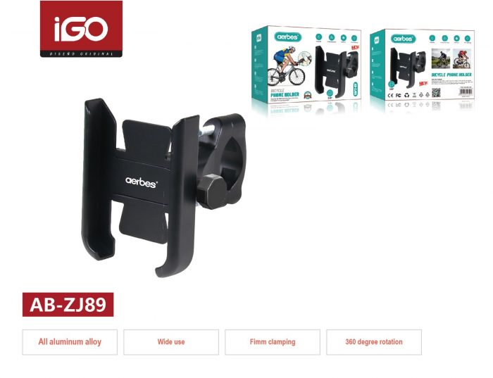 Soporte para teléfono para bicicleta y motocicleta AB-ZJ89
