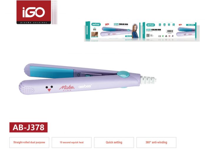Plancha para el cabello profesional 220V AB-J378