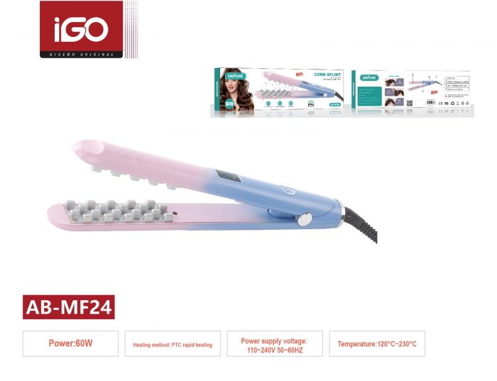 Plancha para cabello con ondas de maíz y volumen 220V AB-MF24