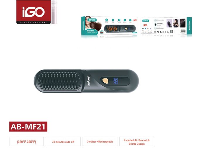 Cepillo eléctrico alisador sin cable 220V AB-MF21