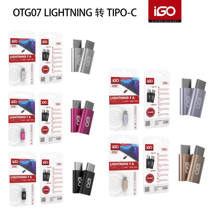 LIGHTNING A TPYE-C ADAPTADOR