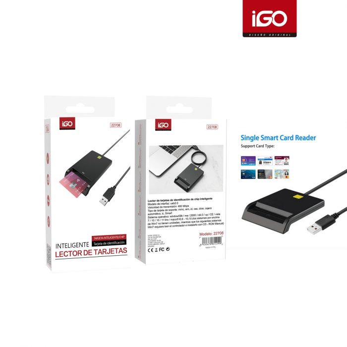 LECTOR DE TARJETA INTELIGENTE USB