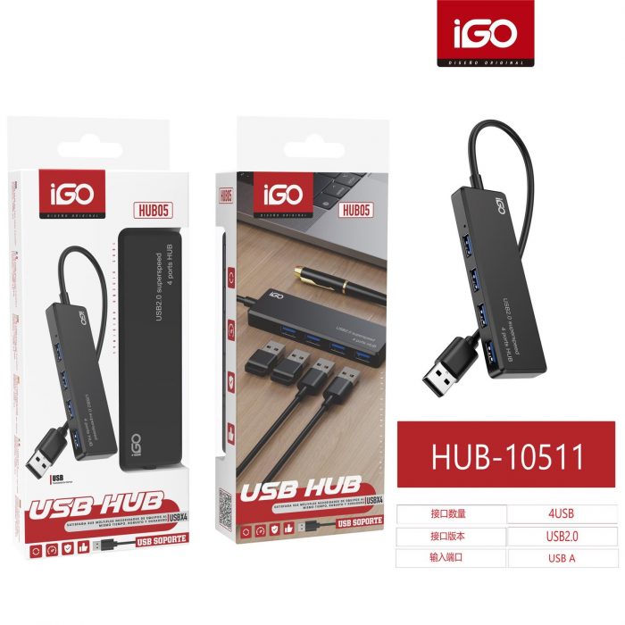 USB HUB DE 4 PUERTOS