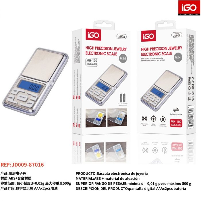 Báscula electrónica de joyería JD009