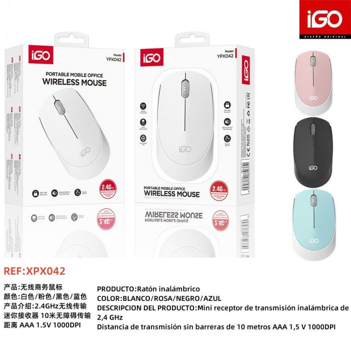 RATÓN INALÁMBRICO YPX042