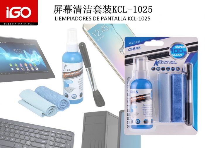 KIT LIMPIEZA DE PANTALLA KCL-1025