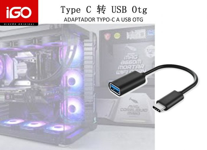 ADAPTADOR TYPO-C A USB OTG