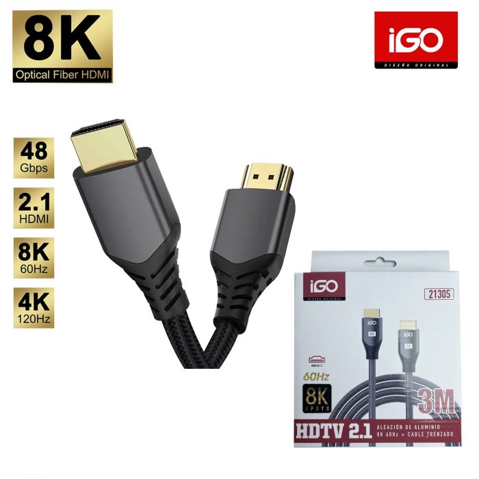 CABLE HDMI-HDMI 8K 3M