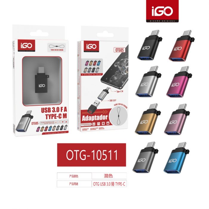 ADPTADOR OTG USB 3.0 A T-C
