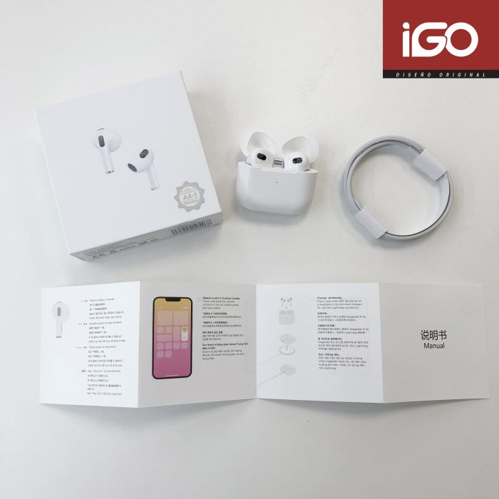 AURICULARES INALAMBRICOS BLANCO A4