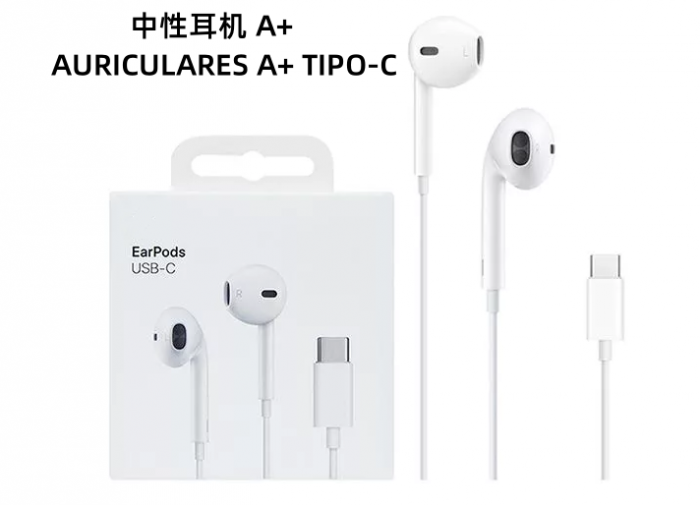 AURICULARES A+ TIPO-C